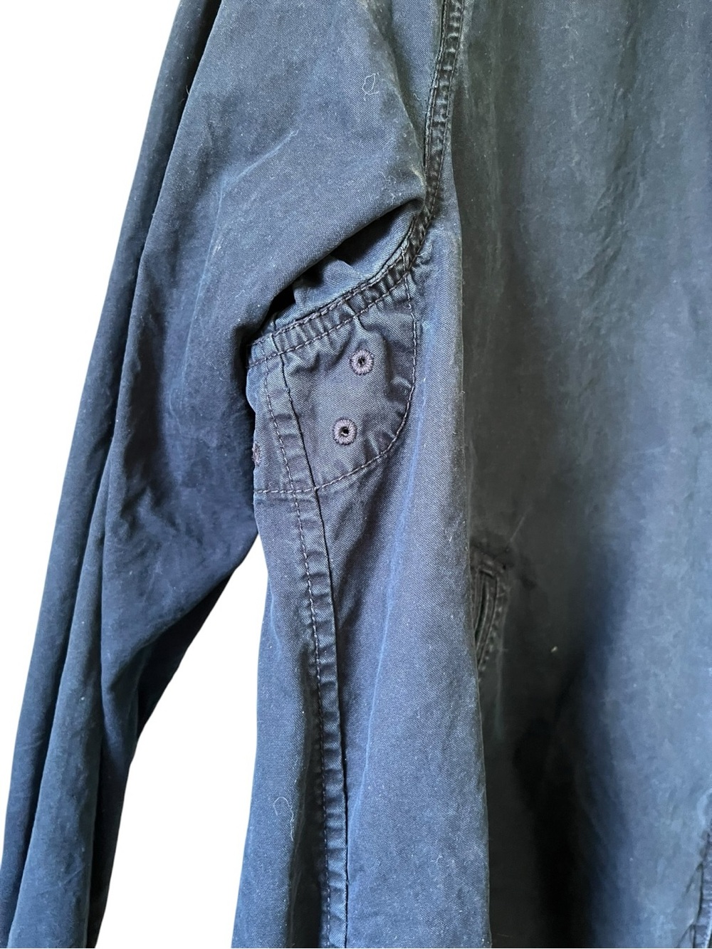 Polo by Ralph Lauren Navy Hooded Utility Jacket with Orange Pony - Picture 6 of 6